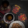 Cinereplicas Stranger Things Hellfire Club Coasters (4x)