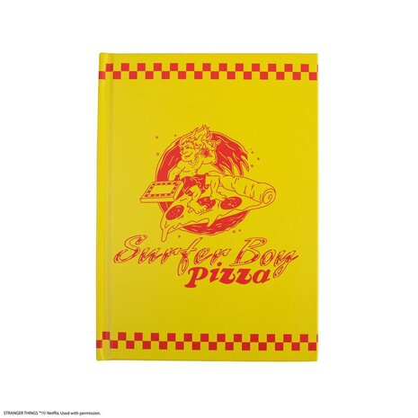 Cinereplicas Stranger Things Surfer Boy Pizza Notebook
