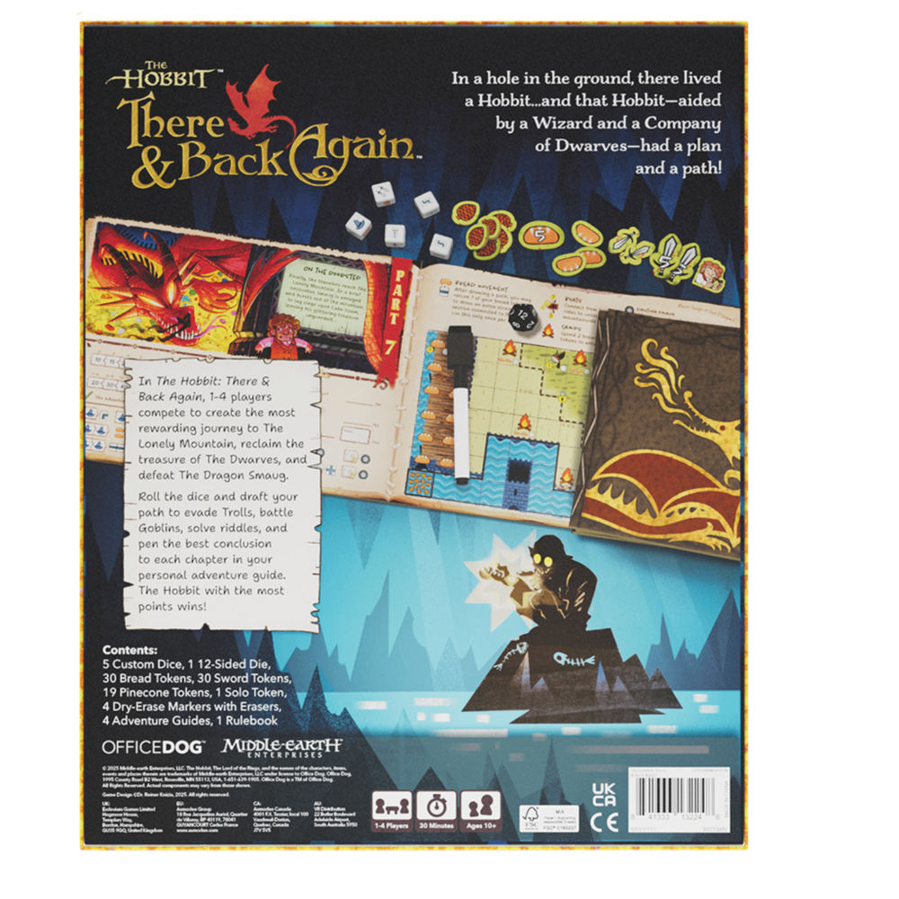 Officedog The Hobbit: There and Back Again Boardgame