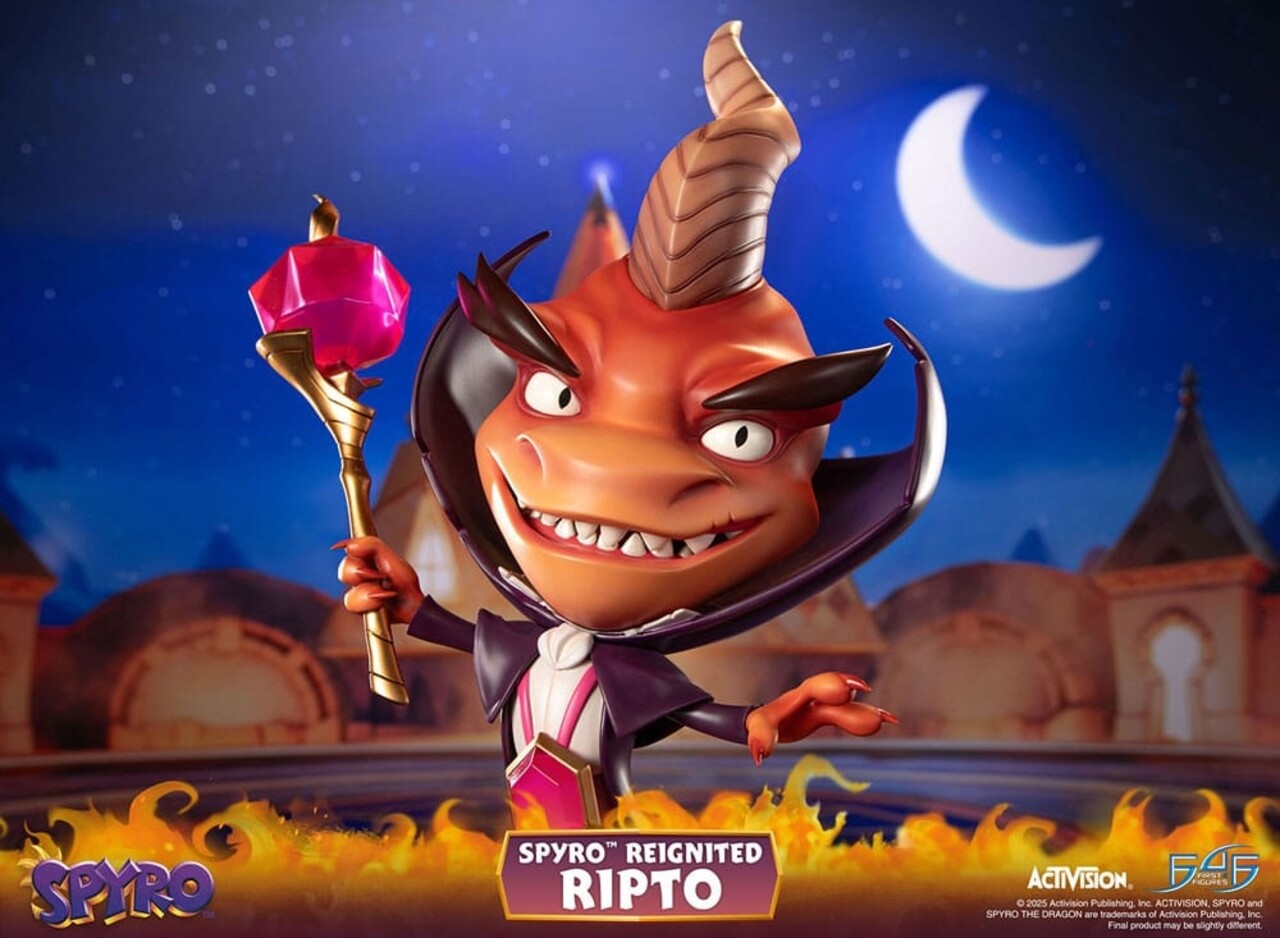 First 4 Figures Spyro Reignited Statue Ripto 47 cm First 4 Figures Spyro Reignited Statue Ripto 47 cm