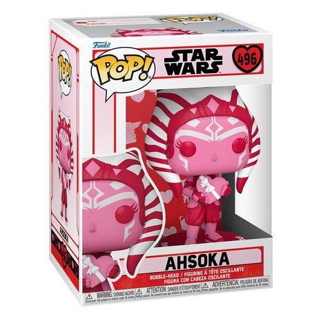 Funko Star Wars Valentines POP! Star Wars Vinyl Figure Ahsoka #496