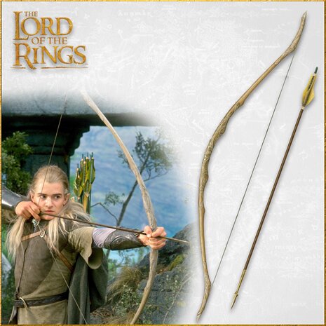 United Cutlery Lord of the Rings Replica 1/1 Lothlorien Bow of Legolas United Cutlery Lord of the Rings Replica 1/1 Lothlorien Bow of Legolas