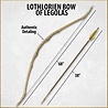 United Cutlery Lord of the Rings Replica 1/1 Lothlorien Bow of Legolas United Cutlery Lord of the Rings Replica 1/1 Lothlorien Bow of Legolas