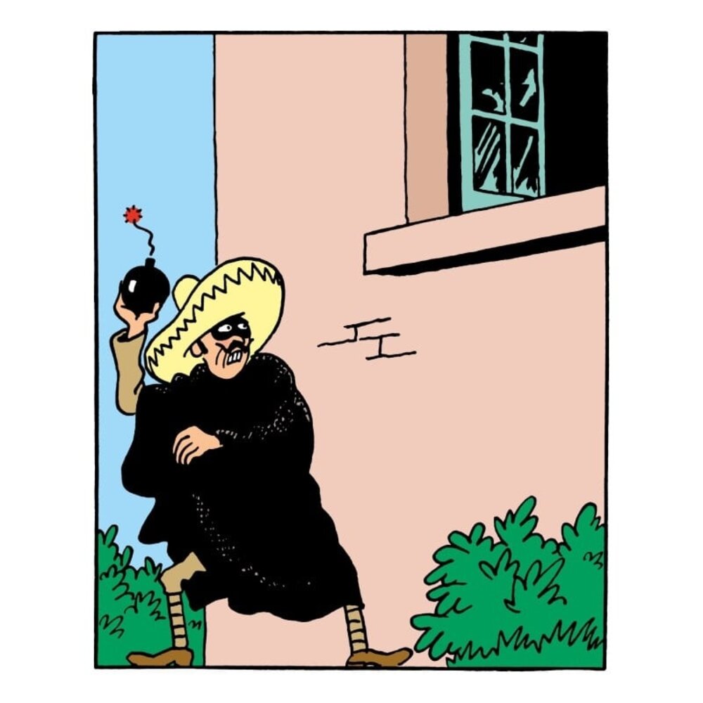 Tintinimaginatio Kuifje Beeldje Korporaal Diaz Terrorist 12 cm Tintinimaginatio Kuifje Beeldje Korporaal Diaz Terrorist 12 cm