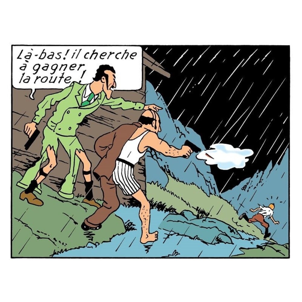 Tintinimaginatio Tintin Statuette Alonzo Perez 12 cm Tintinimaginatio Tintin Statuette Alonzo Perez 12 cm