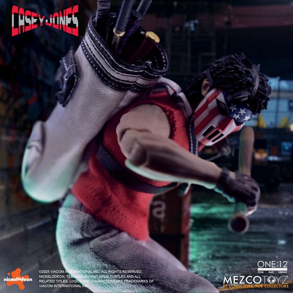 Mezco Toyz Teenage Mutant Ninja Turtles Figure 1/12 Casey Jones 17 cm