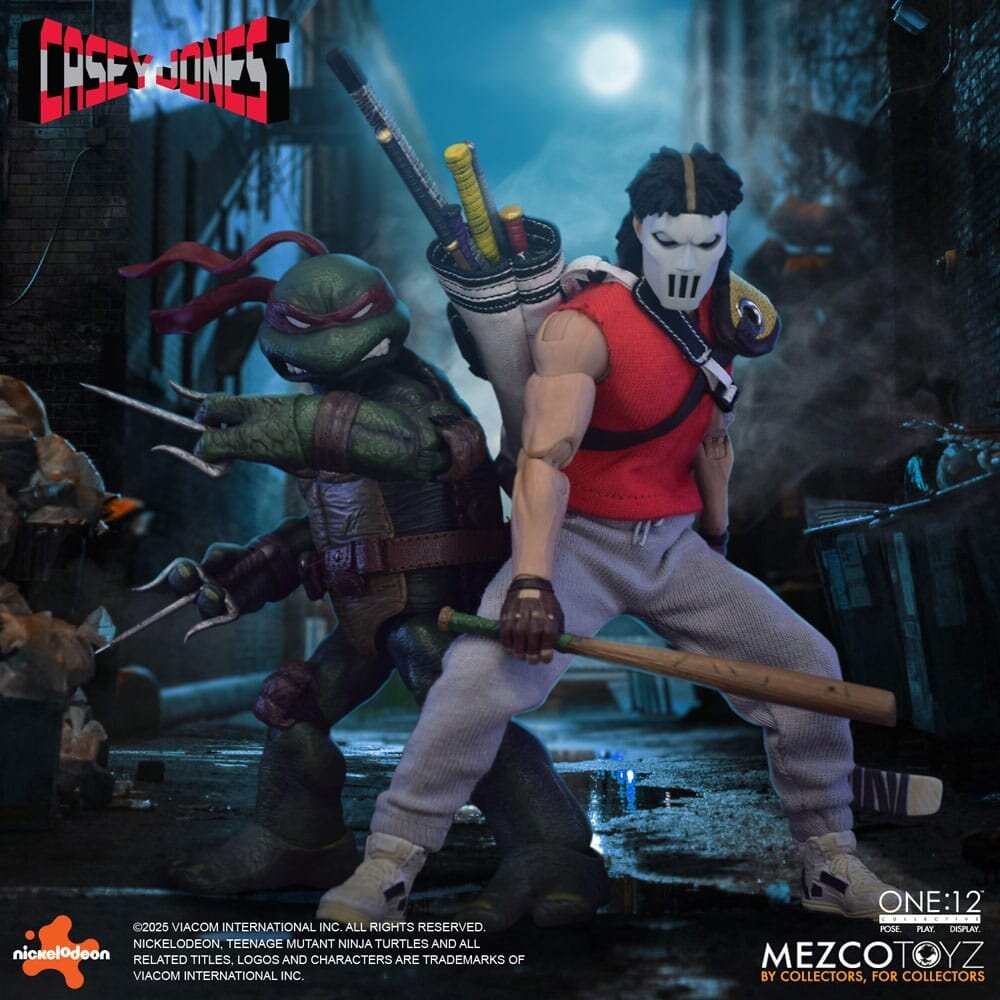 Mezco Toyz Teenage Mutant Ninja Turtles Figure 1/12 Casey Jones 17 cm