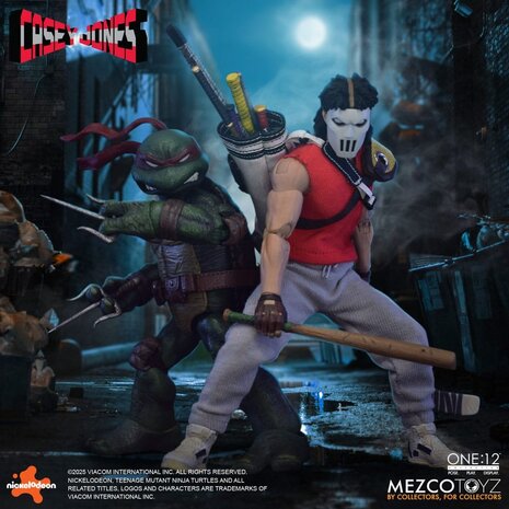 Mezco Toyz Teenage Mutant Ninja Turtles Figure 1/12 Casey Jones 17 cm