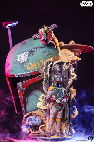 PCS Star Wars The Empire Strikes Back Fine Art Bust Boba Fett 50 cm