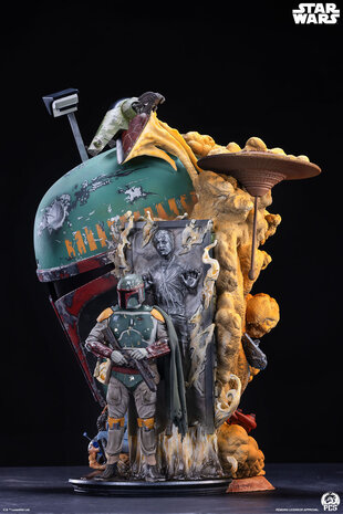 PCS Star Wars The Empire Strikes Back Fine Art Bust Boba Fett 50 cm