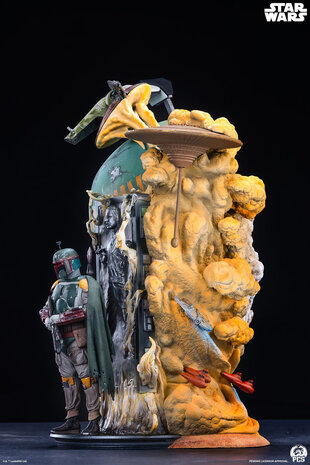 PCS Star Wars The Empire Strikes Back Fine Art Bust Boba Fett 50 cm