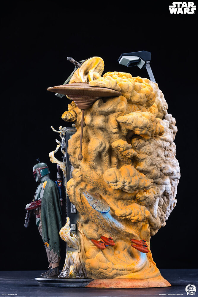 PCS Star Wars The Empire Strikes Back Fine Art Bust Boba Fett 50 cm