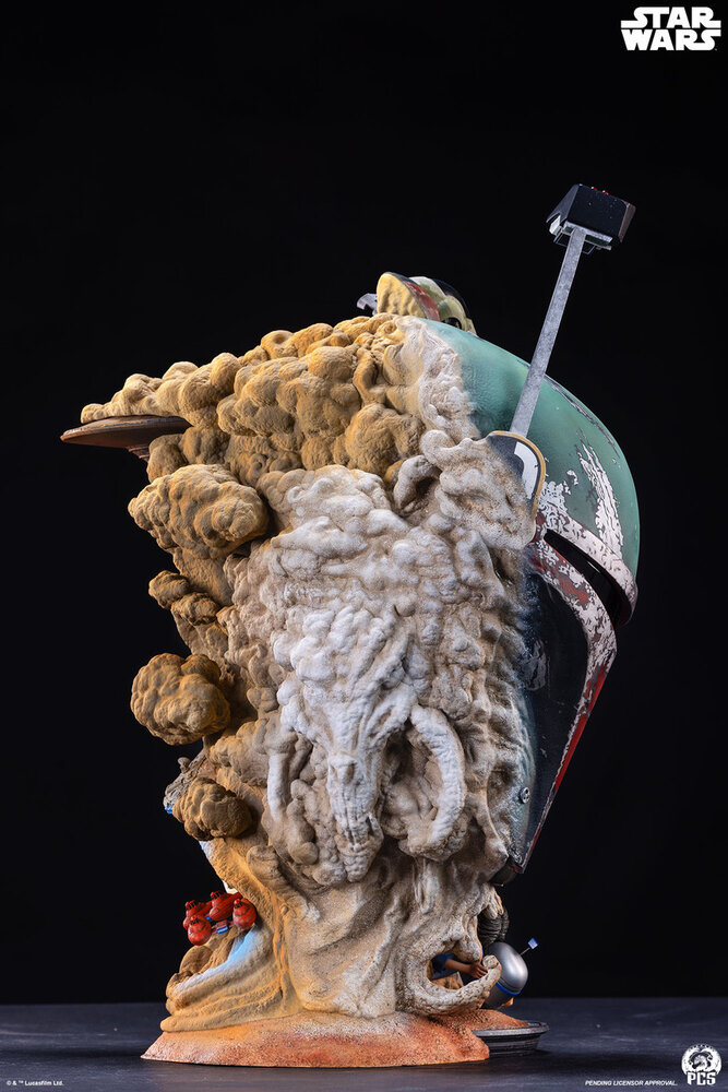 PCS Star Wars The Empire Strikes Back Fine Art Bust Boba Fett 50 cm