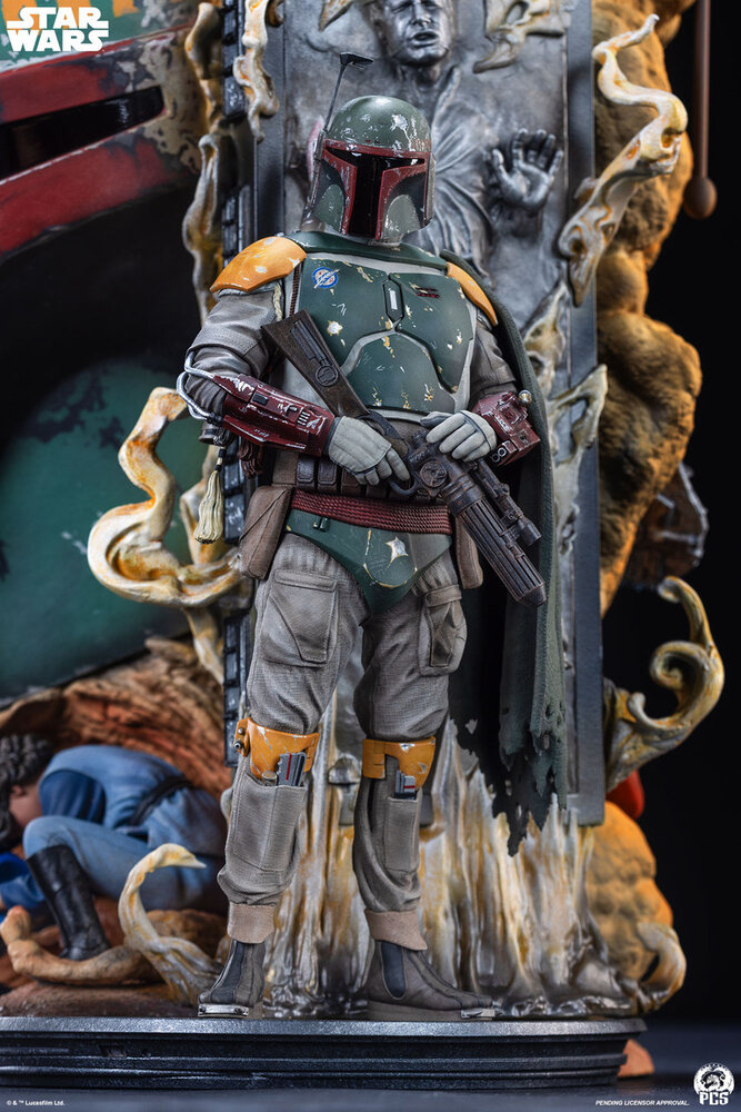 PCS Star Wars The Empire Strikes Back Fine Art Bust Boba Fett 50 cm