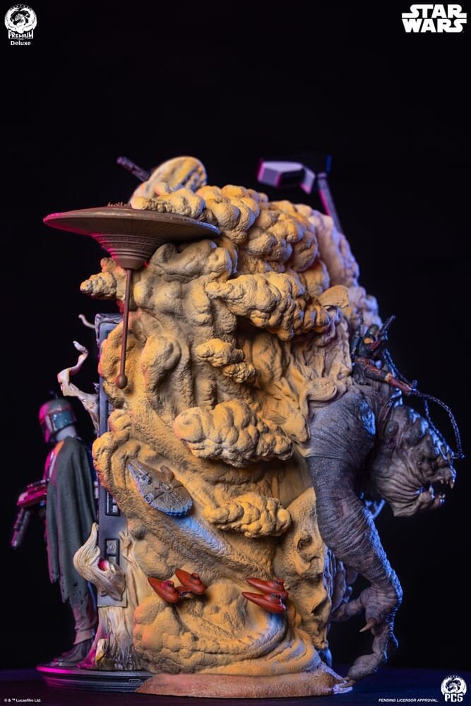 PCS Star Wars The Empire Strikes Back Fine Art Bust Boba Fett Deluxe Edition 50 cm