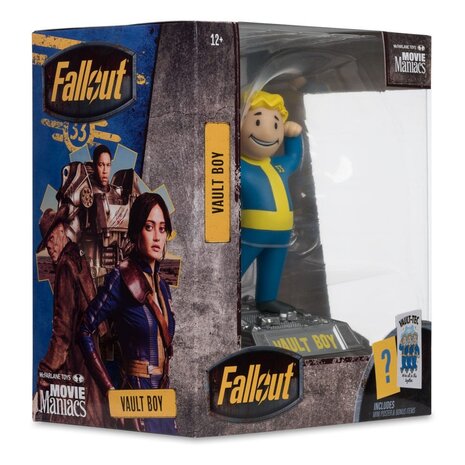McFarlane Toys Fallout Movie Maniacs Action Figure Vault Boy Version 1 14 cm McFarlane Toys Fallout Movie Maniacs Action Figure Vault Boy Version 1 14 cm