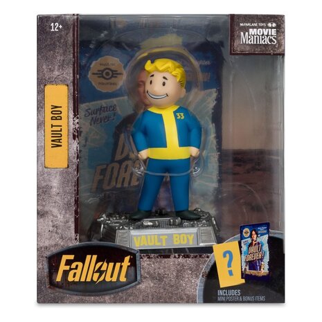 McFarlane Toys Fallout Movie Maniacs Action Figure Vault Boy Version 2 14 cm McFarlane Toys Fallout Movie Maniacs Action Figure Vault Boy Version 2 14 cm