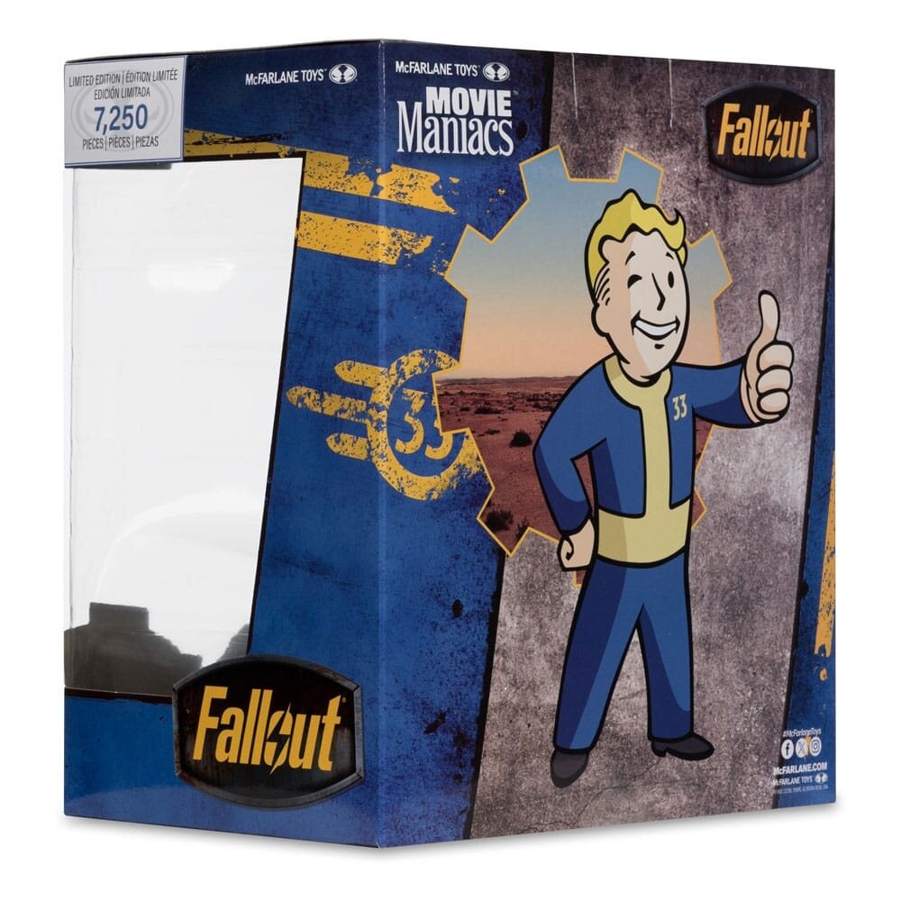 McFarlane Toys Fallout Movie Maniacs Action Figure Vault Boy Version 2 14 cm McFarlane Toys Fallout Movie Maniacs Action Figure Vault Boy Version 2 14 cm