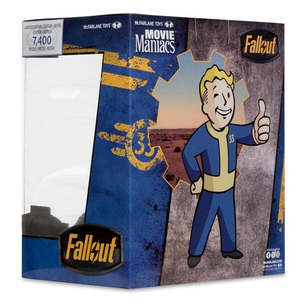 McFarlane Toys Fallout Movie Maniacs Action Figure Vault Boy Version 3 14 cm McFarlane Toys Fallout Movie Maniacs Action Figure Vault Boy Version 3 14 cm