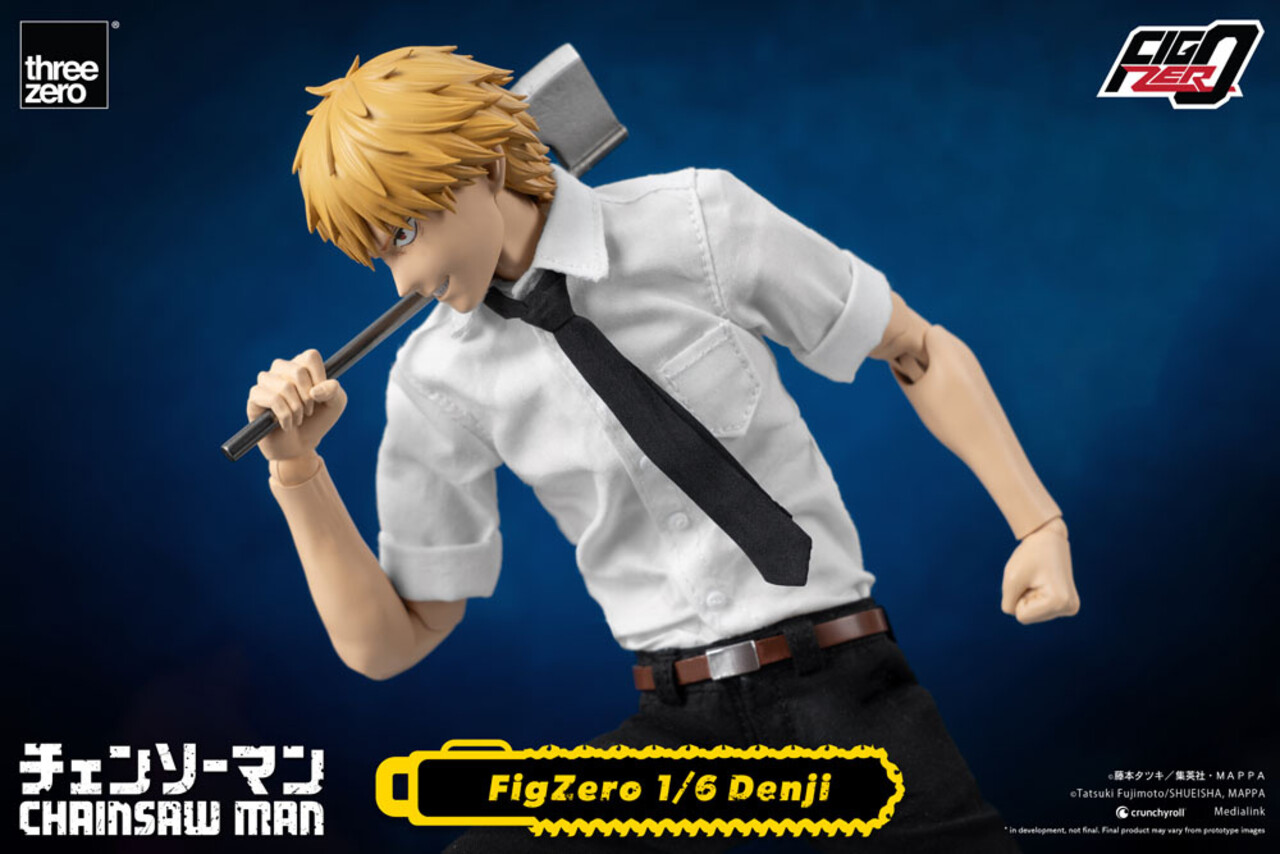 Threezero Chainsaw Man FigZero Action Figure 1/6 Denji 29 cm Threezero Chainsaw Man FigZero Action Figure 1/6 Denji 29 cm