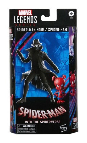 Hasbro Spider-Man: Into the Spider-Verse Marvel Legends Action Figure 2-Pack 2022 Spider-Man Noir & Spider-Ham 15 cm Hasbro Spider-Man: Into the Spider-Verse Marvel Legends Action Figure 2-Pack 2022 Spider-Man Noir & Spider-Ham 15 cm