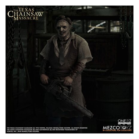 Mezco Toyz Texas Chainsaw Massacre (2003) Action figure 1/12 Leatherface 17 cm Mezco Toyz Texas Chainsaw Massacre (2003) Action figure 1/12 Leatherface 17 cm