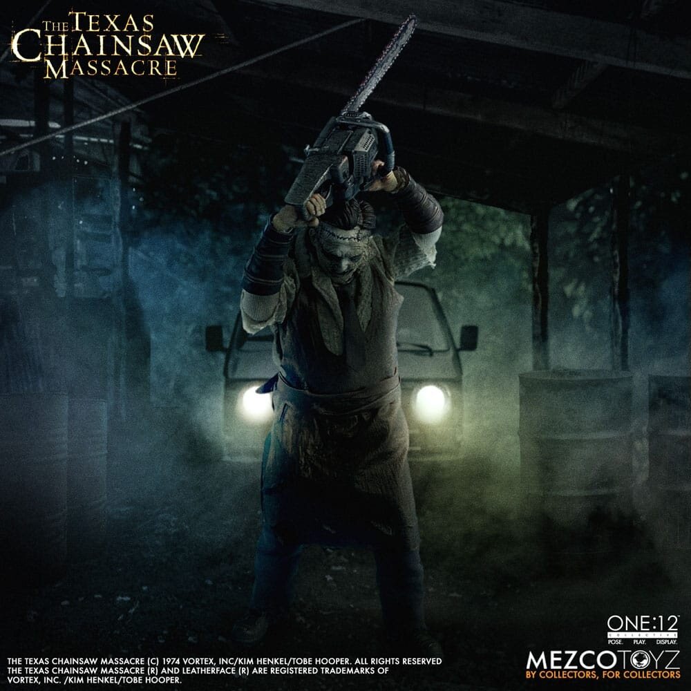 Mezco Toyz Texas Chainsaw Massacre (2003) Action figure 1/12 Leatherface 17 cm Mezco Toyz Texas Chainsaw Massacre (2003) Action figure 1/12 Leatherface 17 cm