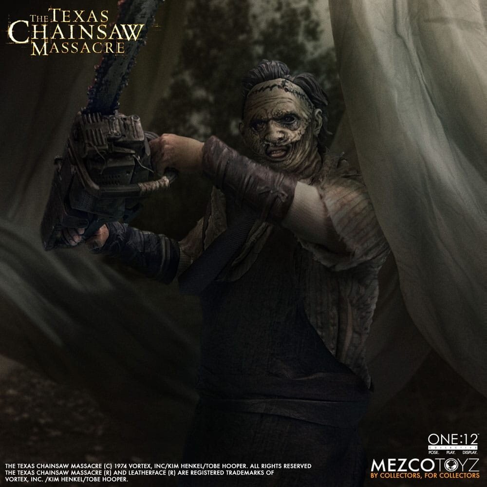 Mezco Toyz Texas Chainsaw Massacre (2003) Action figure 1/12 Leatherface 17 cm Mezco Toyz Texas Chainsaw Massacre (2003) Action figure 1/12 Leatherface 17 cm