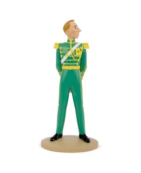 Tintinimaginatio Kuifje Beeldje Hergé in Groen Pak 12 cm Tintinimaginatio Kuifje Beeldje Hergé in Groen Pak 12 cm