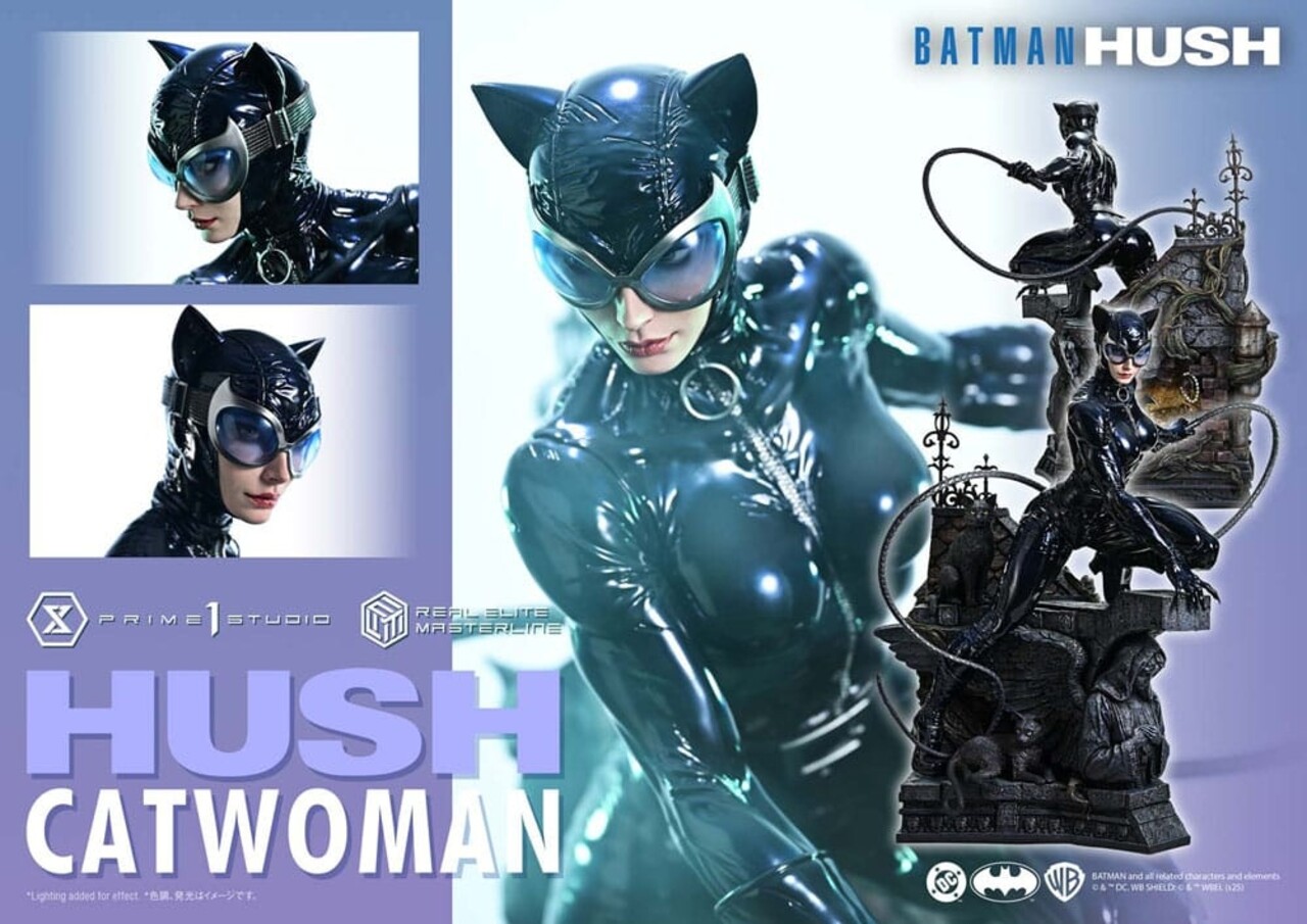 Prime 1 Studio Batman: Hush (Comics) Real Elite Masterline Series Statue 1/3 Catwoman 65 cm