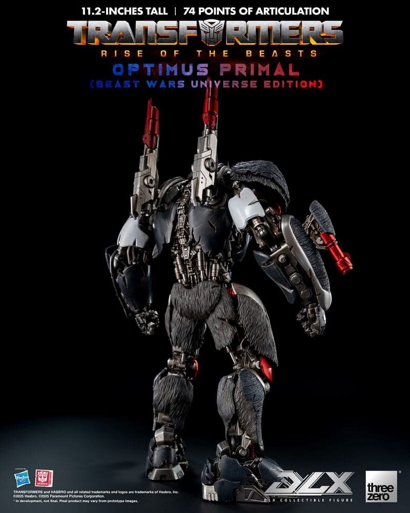Threezero Transformers: Rise of the Beasts DLX Action Figure Optimus Primal (Beast Wars Universe Edition) 29 cm
