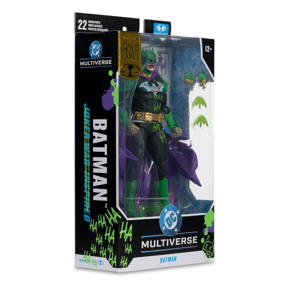 McFarlane Toys DC Multiverse Action Figure Batman (Joker War) (Jokerized) (Gold Label) 18 cm McFarlane Toys DC Multiverse Action Figure Batman (Joker War) (Jokerized) (Gold Label) 18 cm