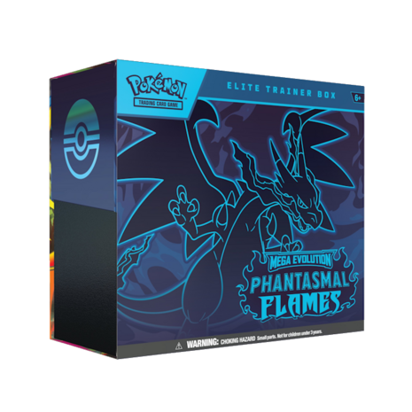 The Pokémon Company Pokémon Mega Evolution Phantasmal Flames Elite Trainer Box The Pokémon Company Pokémon Mega Evolution Phantasmal Flames Elite Trainer Box