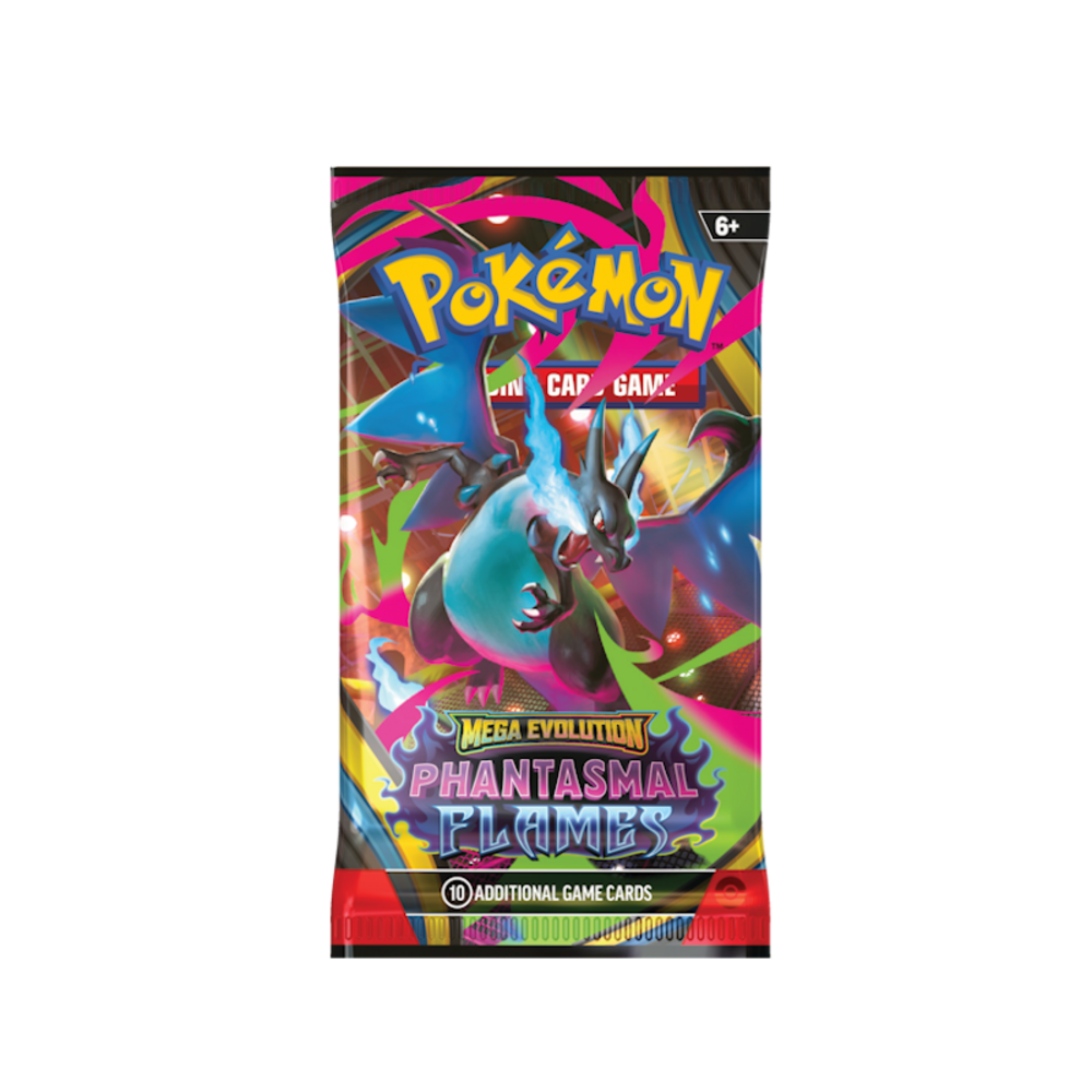 The Pokémon Company Pokémon Mega Evolution Phantasmal Flames Booster