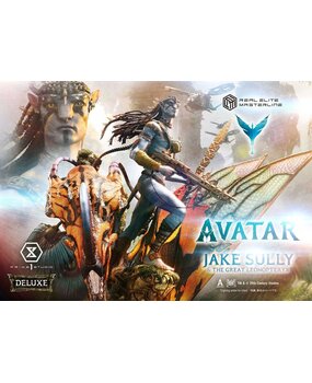 Prime 1 Studio Avatar (Film) Real Elite Masterline Series Statue 1/4 Jake Sully & The Great Leonopteryx Deluxe Bonus Ver. 87 cm