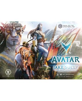 Prime 1 Studio Avatar (Film) Real Elite Masterline Series Statue 1/4 Jake Sully & The Great Leonopteryx 87 cm