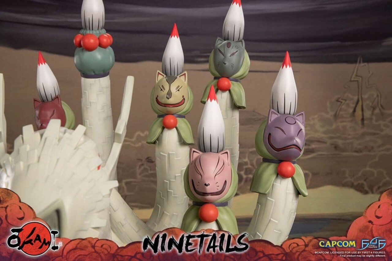 First 4 Figures Okami Statue Ninetails 51 cm First 4 Figures Okami Statue Ninetails 51 cm