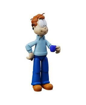 Boss Fight Studio Garfield Action Figure Jon Arbuckle Deluxe Edition 19 cm Boss Fight Studio Garfield Action Figure Jon Arbuckle Deluxe Edition 19 cm