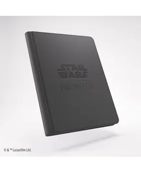 Gamegenic Star Wars Unlimited Zip-Up Portfolio 18-Pocket Black Gamegenic Star Wars Unlimited Zip-Up Portfolio 18-Pocket Black