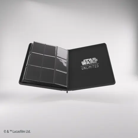 Gamegenic Star Wars Unlimited Zip-Up Portfolio 18-Pocket Black Gamegenic Star Wars Unlimited Zip-Up Portfolio 18-Pocket Black