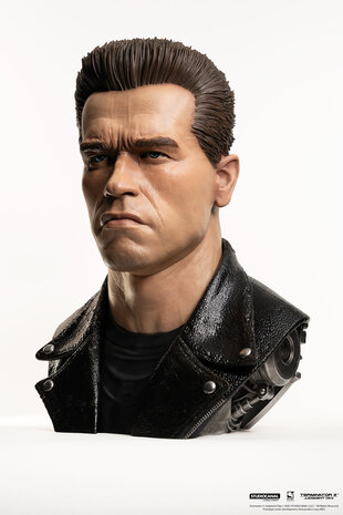 Pure Arts Terminator 2 Replica 1/1 Art Mask Bust T-800 Model 101 Pure Arts Terminator 2 Replica 1/1 Art Mask Bust T-800 Model 101
