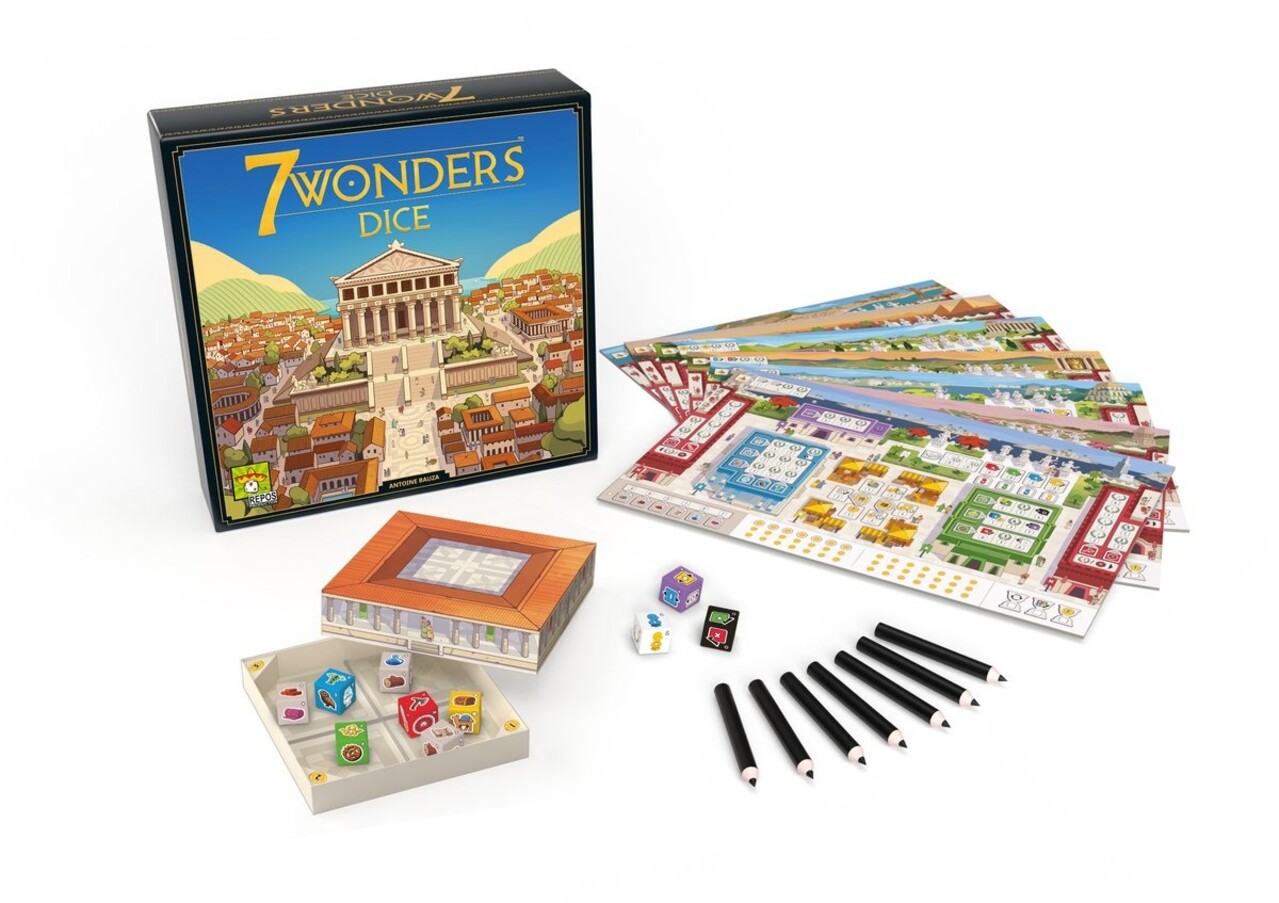 Repos Production 7 Wonders Dice Dobbelspel