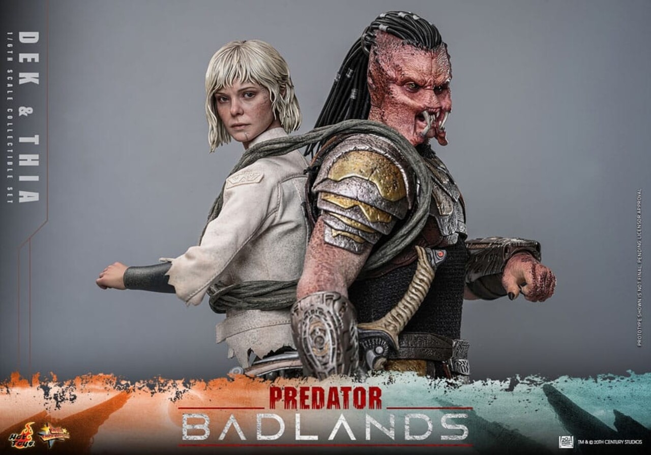 Hot Toys Predator: Badlands Action Figure 1/6 Dek & Thia 30 cm Hot Toys Predator: Badlands Action Figure 1/6 Dek & Thia 30 cm