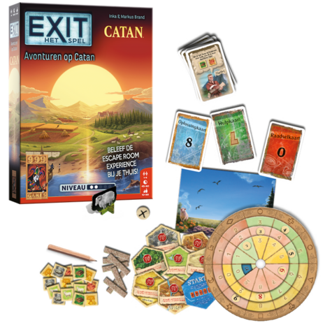 999 Games EXIT - De Avonturen op Catan Breinbreker