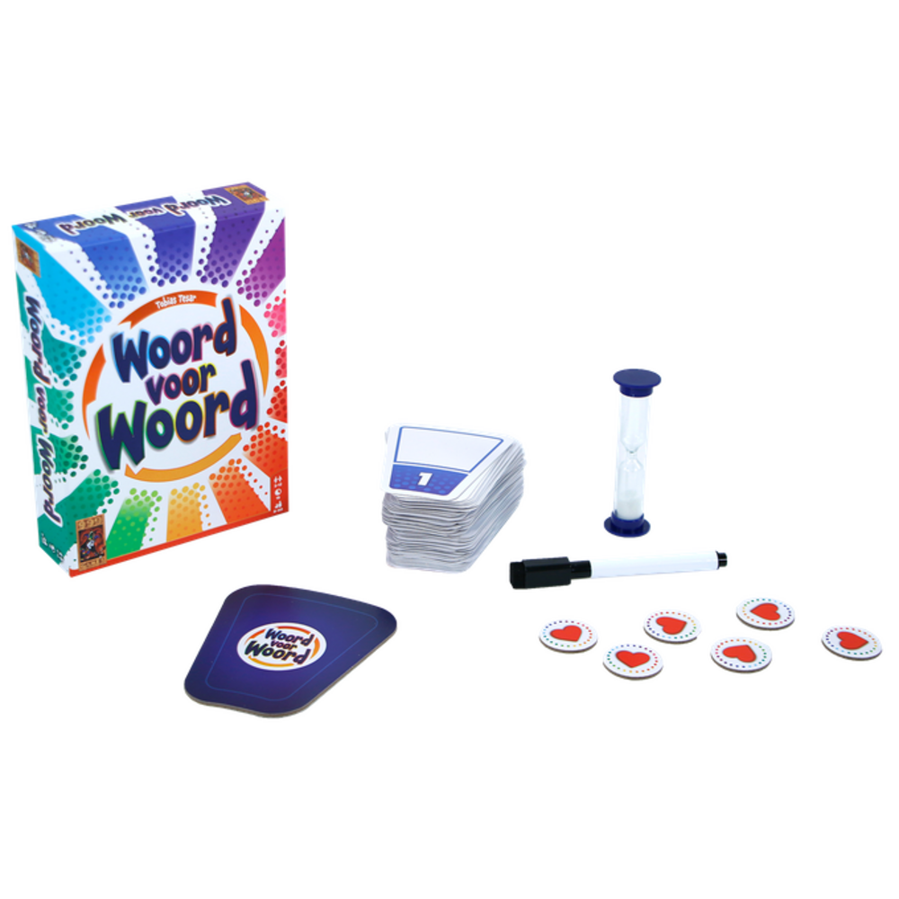 999 Games Woord voor Woord Kaartspel 999 Games Woord voor Woord Kaartspel