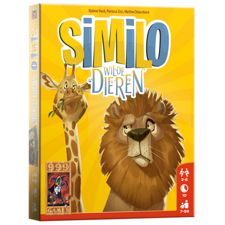 999 Games Similo: Wilde Dieren Kaartspel 999 Games Similo: Wilde Dieren Kaartspel