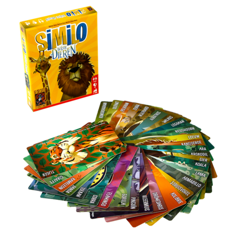 999 Games Similo: Wilde Dieren Kaartspel 999 Games Similo: Wilde Dieren Kaartspel
