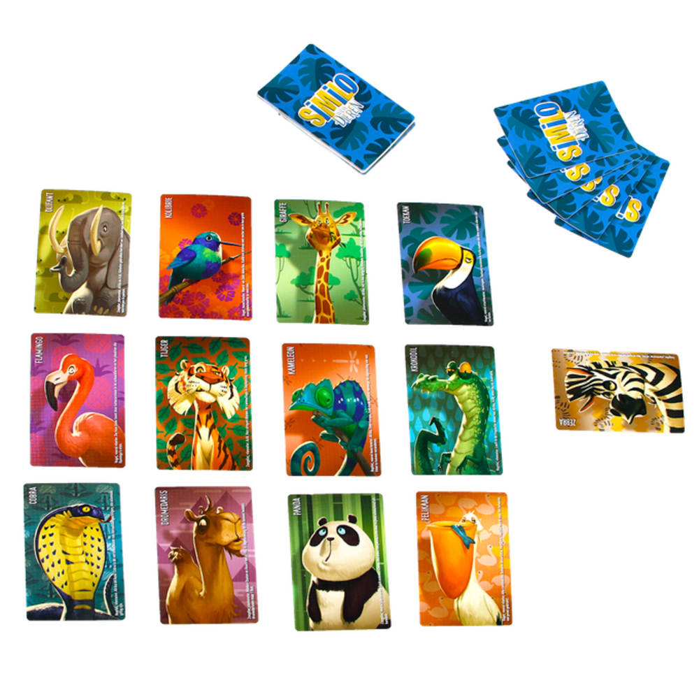 999 Games Similo: Wilde Dieren Kaartspel 999 Games Similo: Wilde Dieren Kaartspel