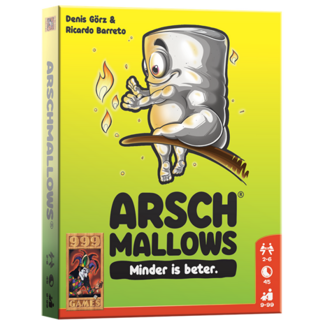 999 Games Arschmallows Kaartspel 999 Games Arschmallows Kaartspel