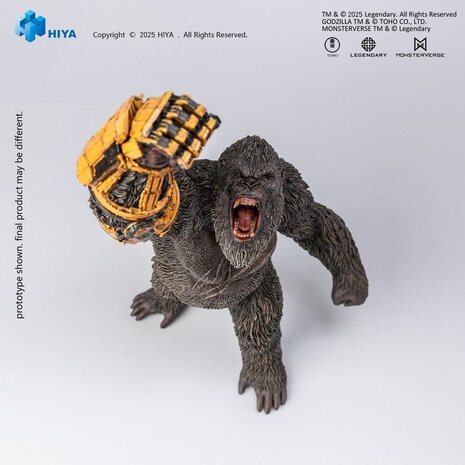 Hiya Toys Godzilla x Kong The New Empire Stylist Series PVC Statue Kong B.E.A.S.T. Glove Version 22 cm Hiya Toys Godzilla x Kong The New Empire Stylist Series PVC Statue Kong B.E.A.S.T. Glove Version 22 cm